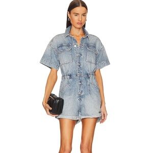 We The Free Marci Cuffed Shortalls